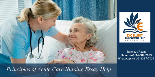 038 Principles of Acute Care Nursing Essay 3 - Australian College of Nursing.