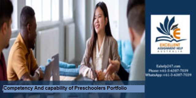 Competency And capability of Preschoolers Portfolio
